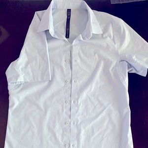 ***Lululemon*** MENS Short Sleeved Dress Shirt